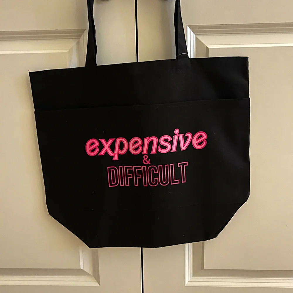 Tote Bag - Barbie Font - Picture 1 of 5